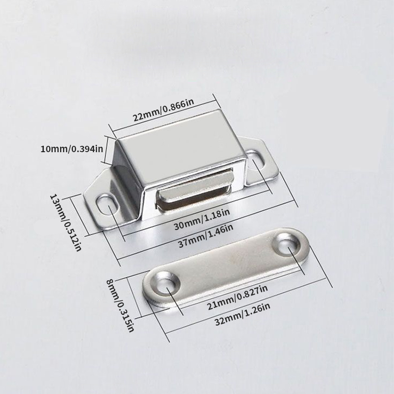 5/12/20pcs 자기 도어 캐치 래치, 자기 흡착, - Used Furniture Hardware 리뷰 및 가격