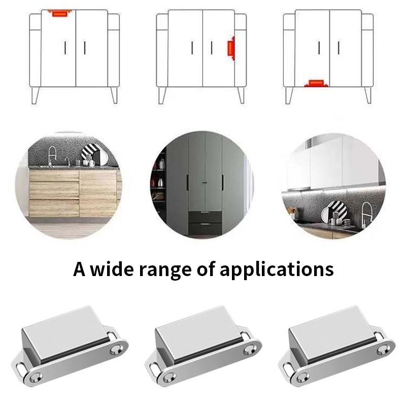 5/12/20pcs 자기 도어 캐치 래치, 자기 흡착, - Used Furniture Hardware 리뷰 및 가격