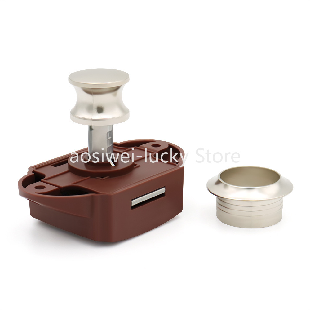 캠핑카 푸시 잠금 장치 Rv 캐러밴 보트 모터 래치 버 - Furniture Hardware Lock 리뷰 및 가격