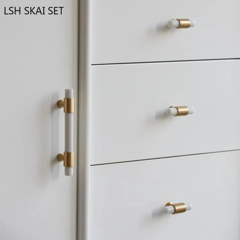 대리석 황동 손잡이, 북유럽 서랍 손잡이, 주방 캐비닛 - Furniture And Hardware Supplies 리뷰 및 가격