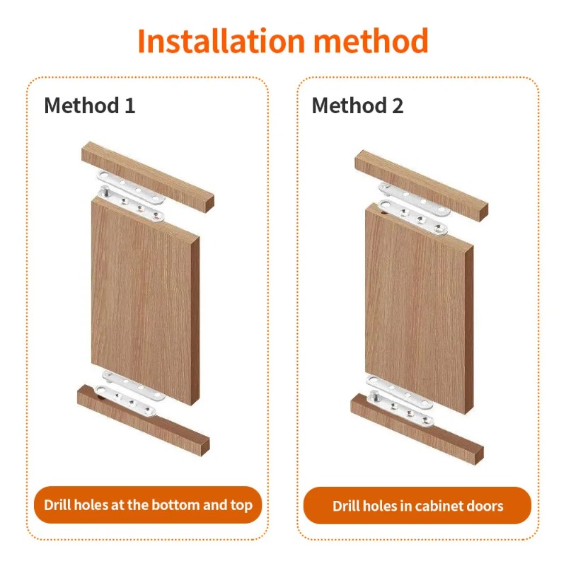 4/8/10개 회전 힌지, 옷장, 캐비닛 도어, 회전  - Used Furniture Hardware 리뷰 및 가격