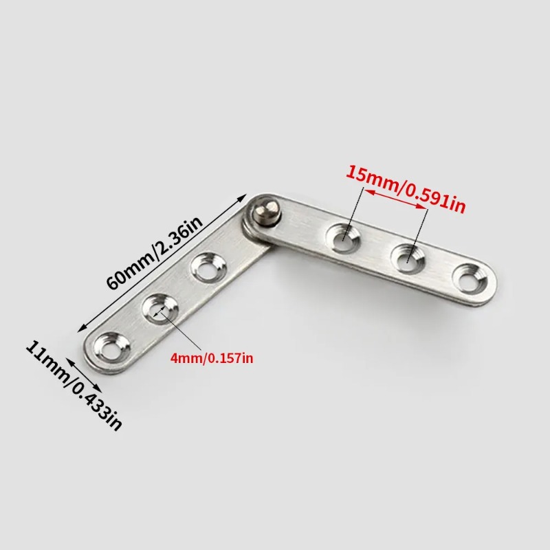 4/8/10개 회전 힌지, 옷장, 캐비닛 도어, 회전  - Used Furniture Hardware 리뷰 및 가격
